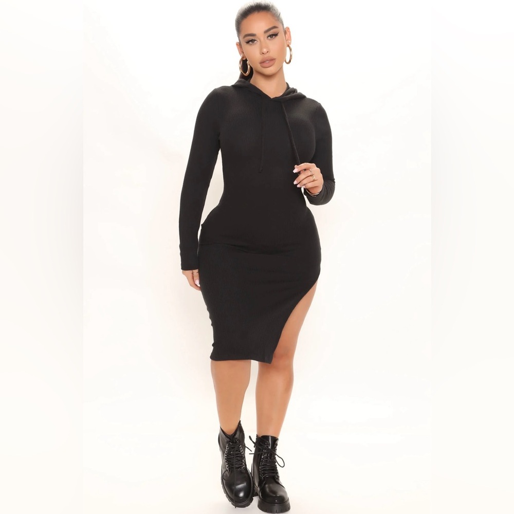 Ribbed Mini Dress